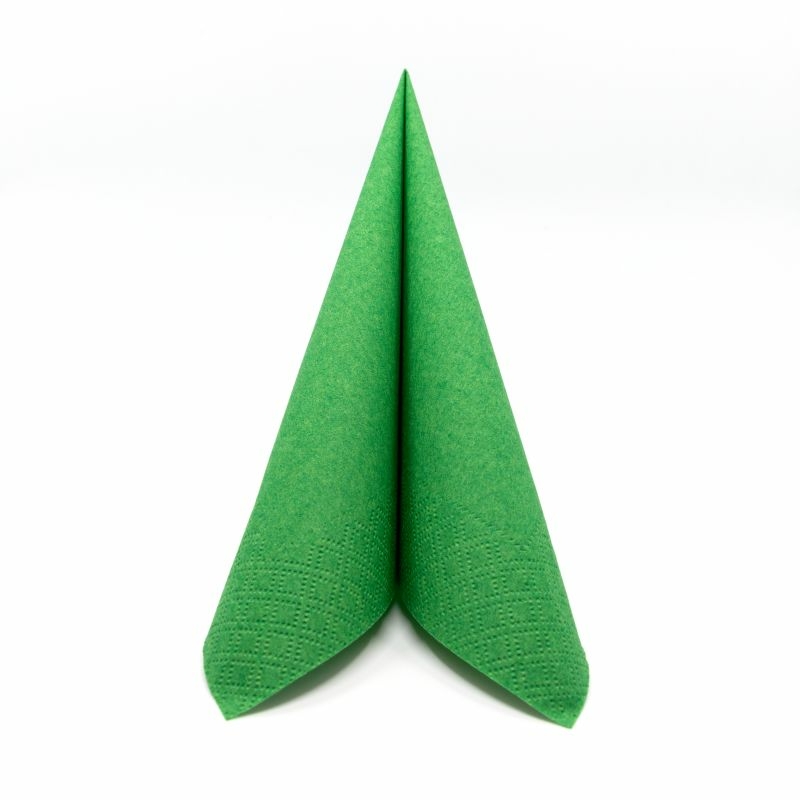 Papírszalvéta 33x33 cm 2 réteg smaragdzöld - v334c270050a04