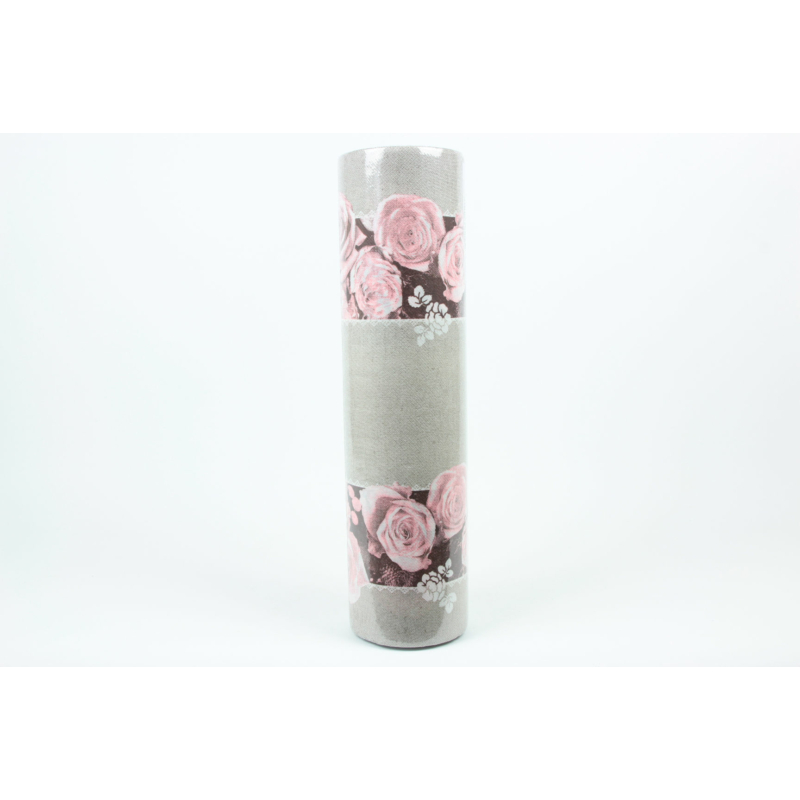 Asztali futó 40 cm x 24 m textilhatású Lovely Roses - rózsa