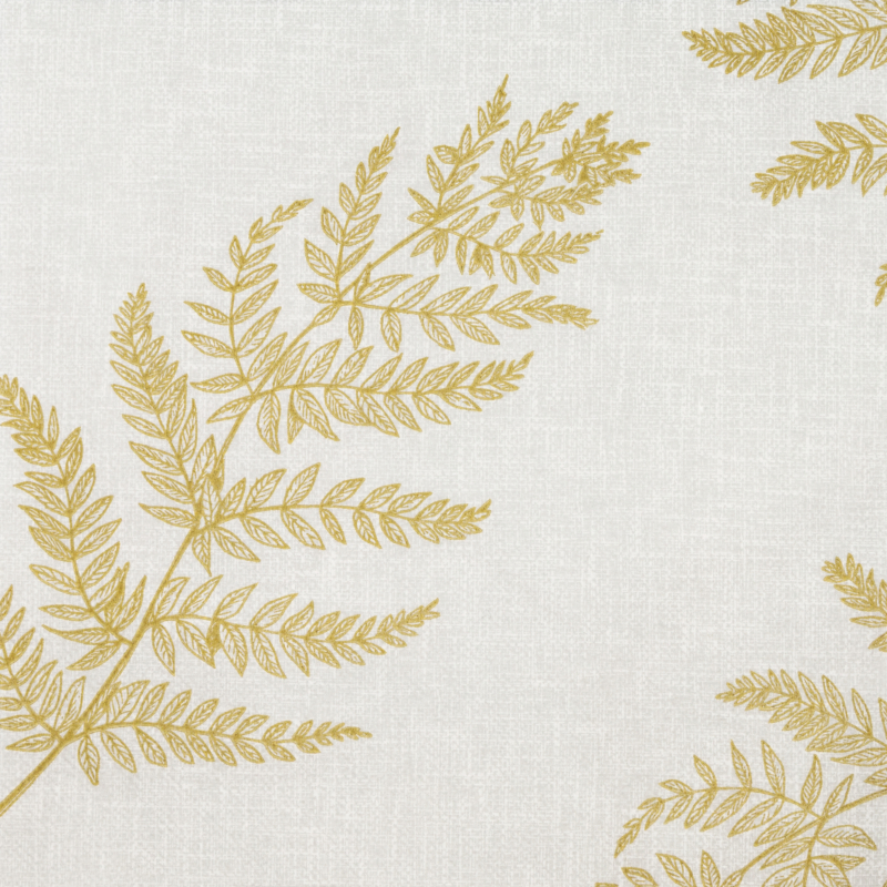 Textilhatású szalvéta 40x40 cm Fern Leaf - arany - AAN005609