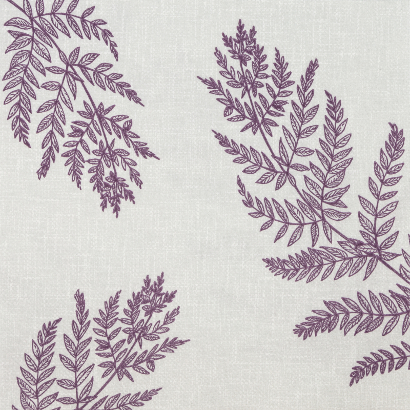 Textilhatású szalvéta 40x40 cm Fern Leaf - viola - AAN005624