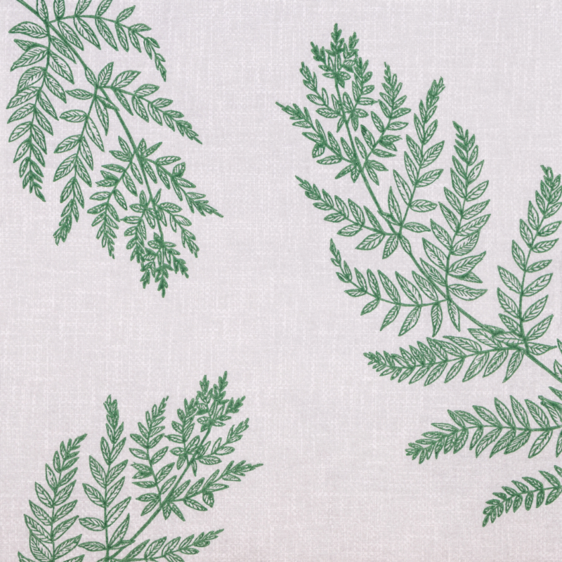 Textilhatású szalvéta 40x40 cm Fern Leaf - zöld - AAN005616