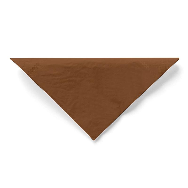 Papírszalvéta 3 rétegű 33x33 cm bronz