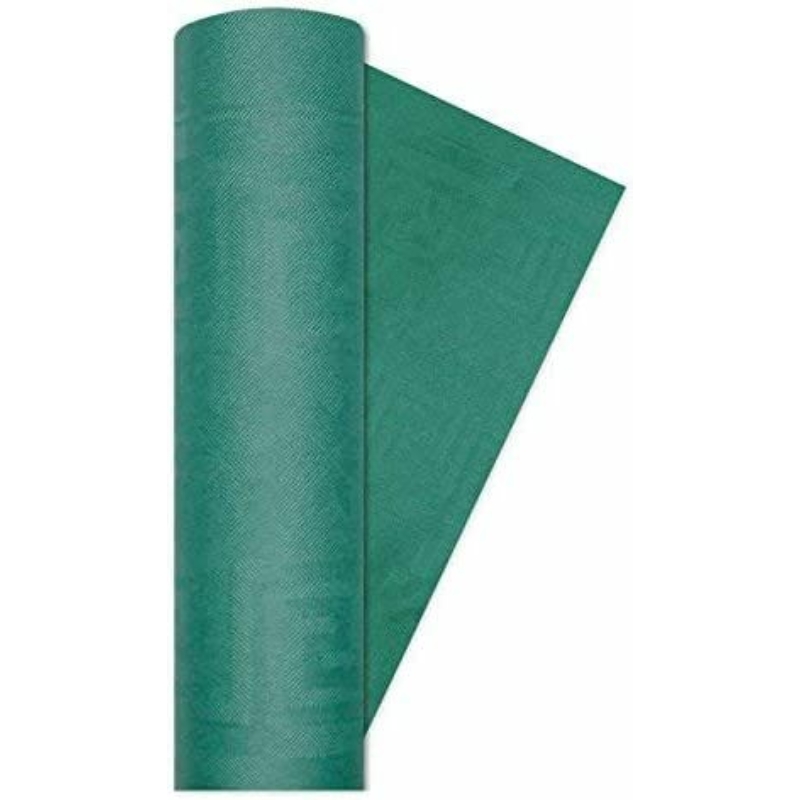 120 cm x 50 m papír futó - damaszt zöld