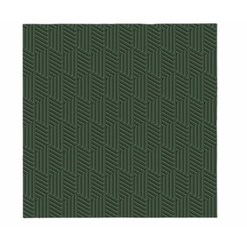 Karácsonyi papírszalvéta 33x33 cm Inspiration Texture sötétzöld