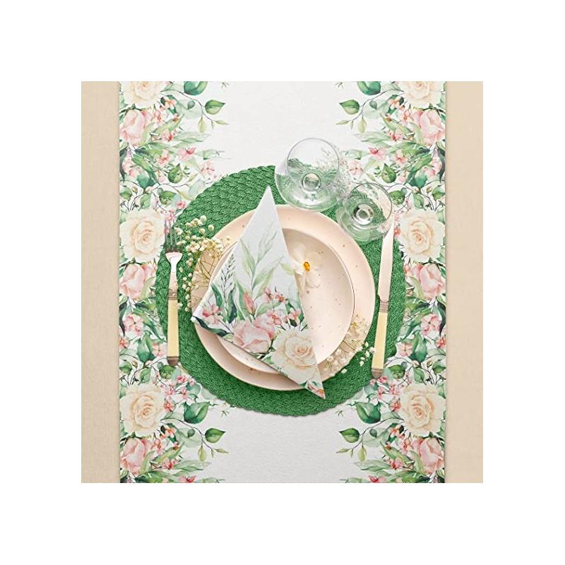 Textilhatású szalvéta 40x40 cm Floral Moments