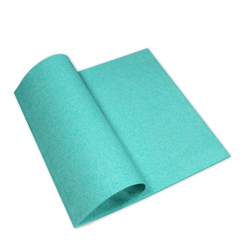 Pack Service textilhatású egyszínű szalvéta 40x40 cm - aqua