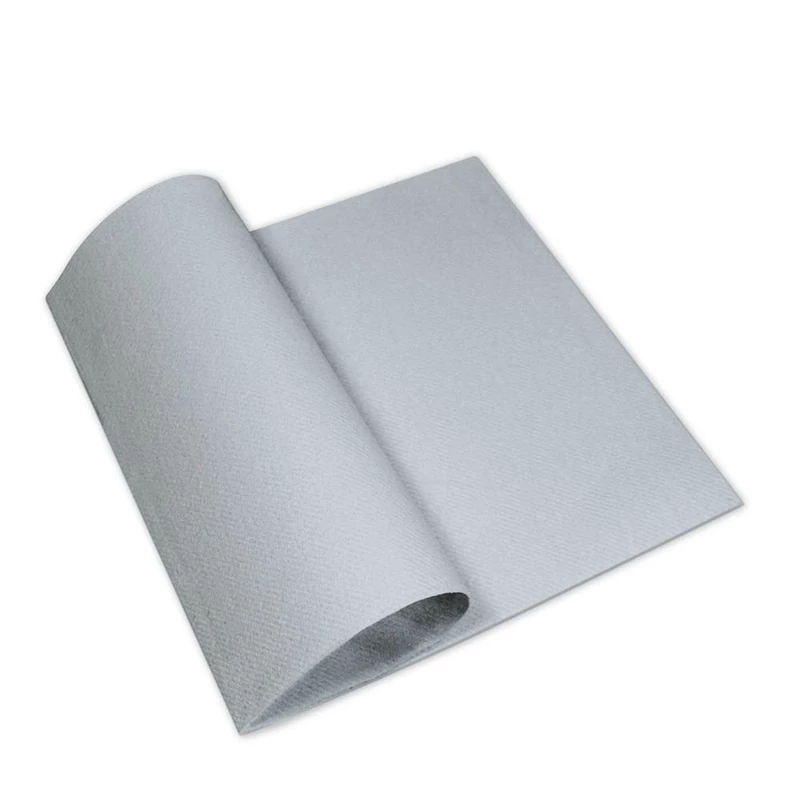 Pack Service Textilhatású szalvéta 40x40 cm halványszürke, 50 db/csomag
