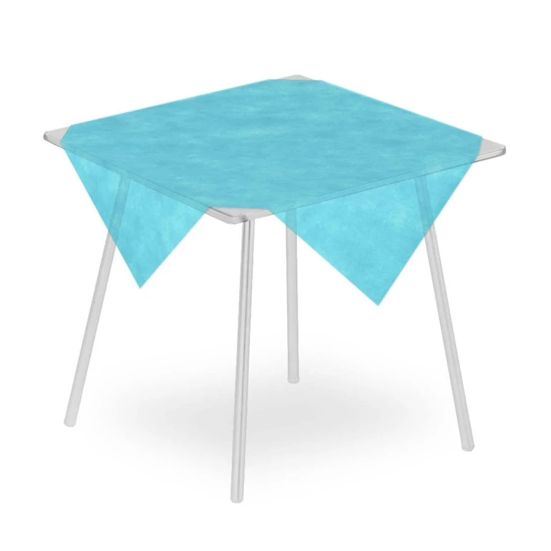 Airspun asztalterítő 100 cm x 100 cm tengerkék
