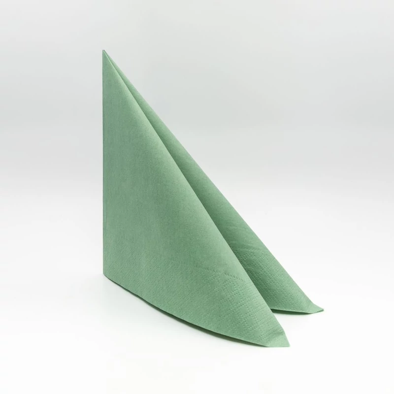 Papírszalvéta 33x33 cm 2 rétegű, eukaliptusz színben
