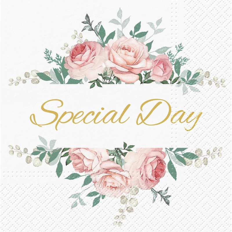 Papírszalvéta - Különleges nap (Secial day)