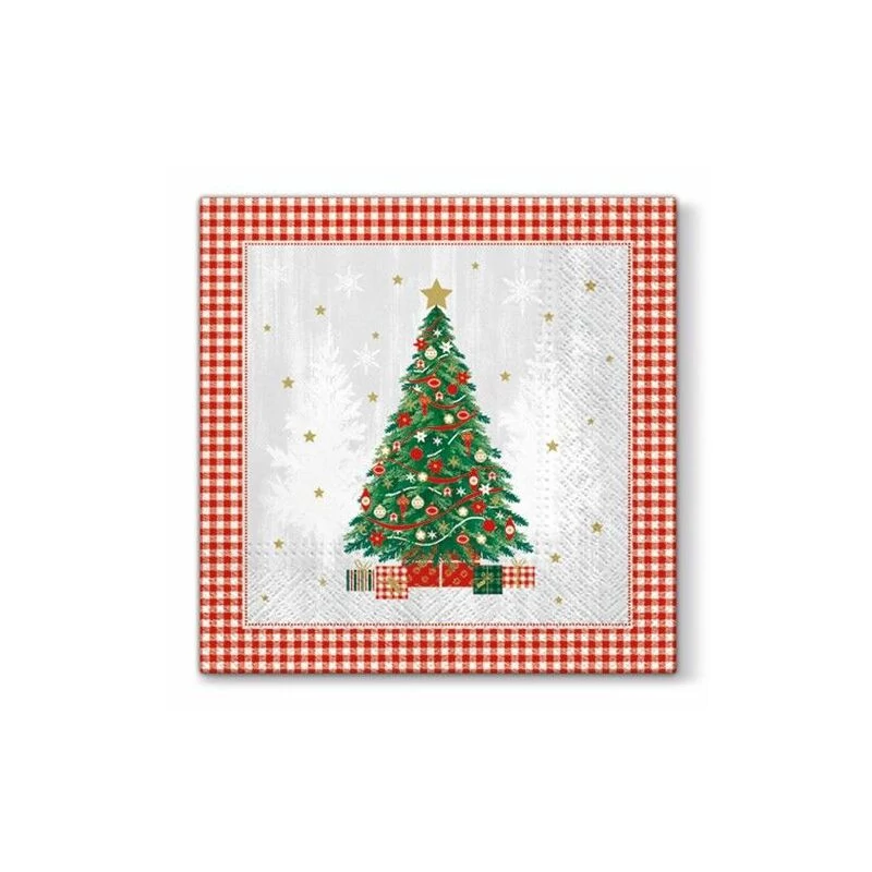 PAW papírszalvéta 33x33 cm 3 rétegű 20 db/csomag