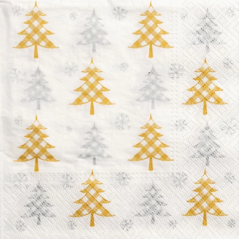 PAW papírszalvéta 33x33 cm 3 rétegű 20 db/csomag
