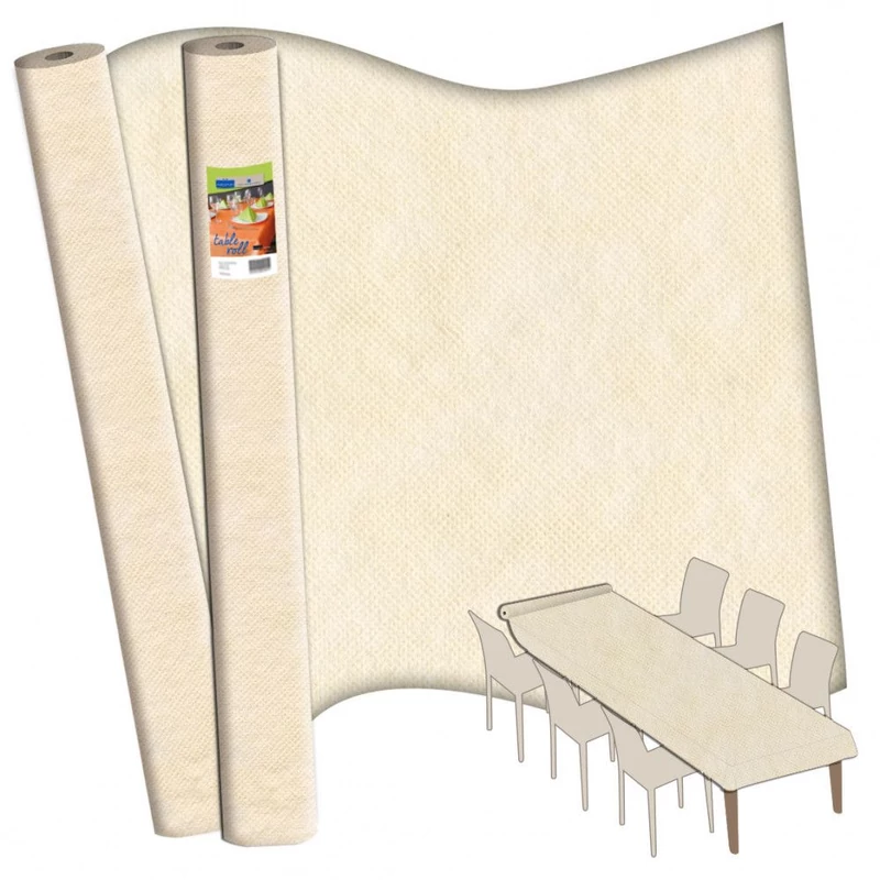Pack Service bankett tekercs 1,2 m x 5 m krém