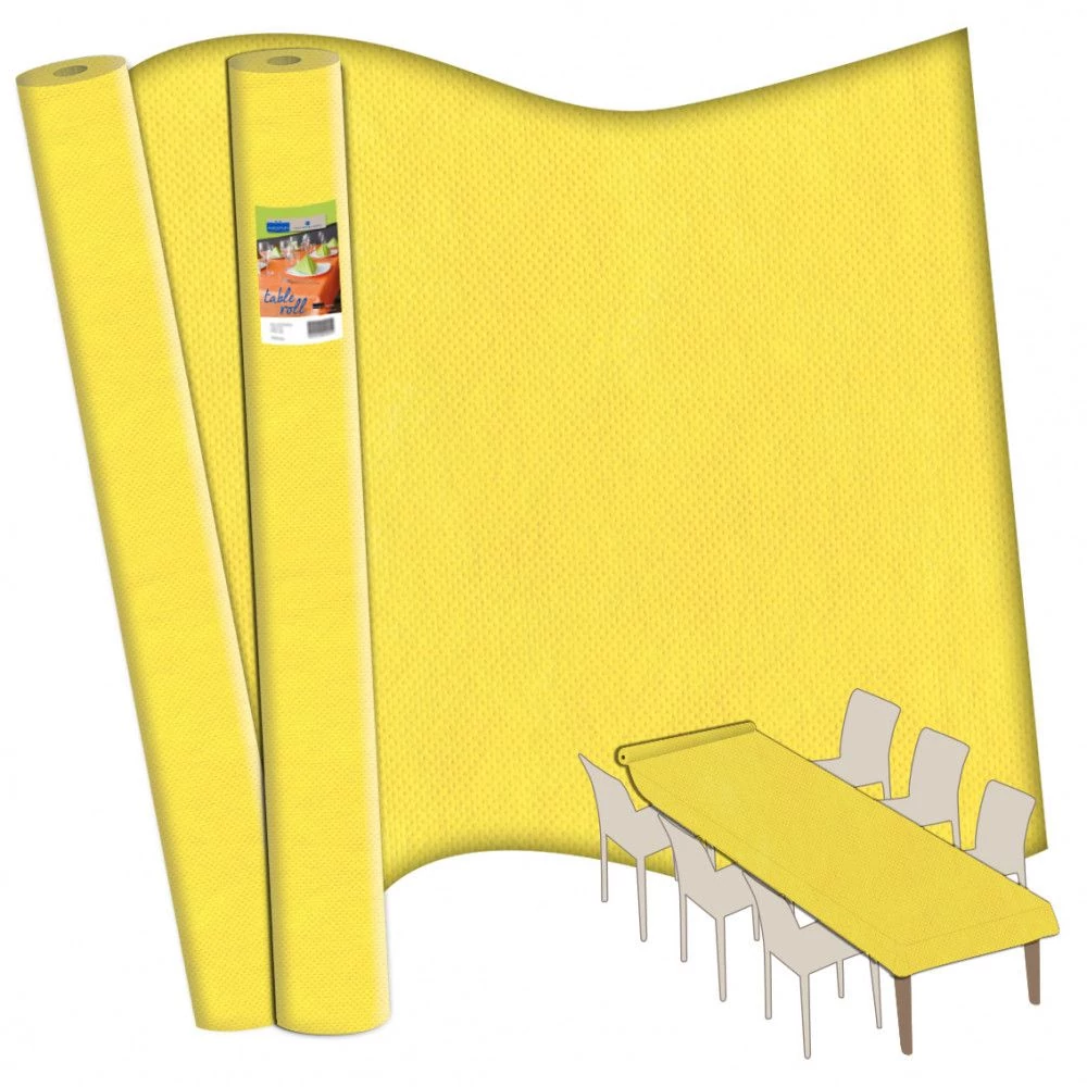 Pack Service bankett tekercs 1,2 m x 5 m napsárga