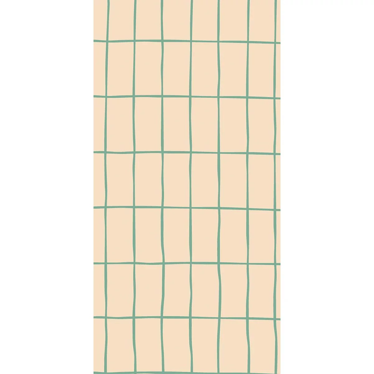 Mank textilhatású szalvéta 40x20 cm 1/4 hajtás 100 lap/csomag - Louis hullámok eukalyptus
